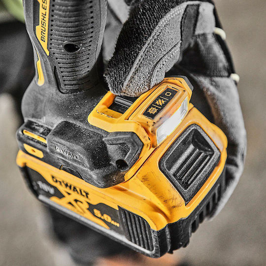 Dewalt Κρουστικό Δραπανοκατσάβιδο Μπαταρίας Solo Brushless 18V DCD805NT - Image 3