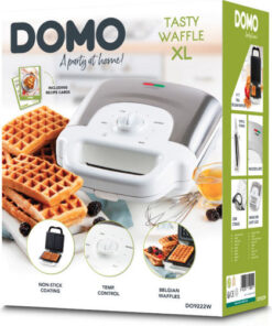 Alternative view of Domo DO9222W Βαφλιέρα 2 Θέσεων σε Ορθογώνιο Σχήμα 900W
