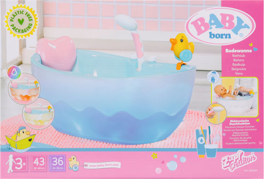 ZAPF Creation Baby Born Bath Bathtub 832691 - Image 3
