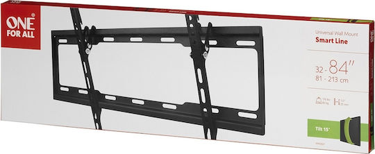 One For All WM 2621 Βάση Τηλεόρασης Τοίχου έως 84" και 80kg - Image 4