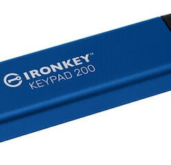 Alternative view of Kingston IronKey Keypad 128GB USB 3.2 Stick Μπλε
