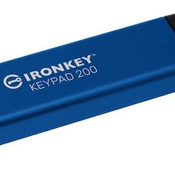Alternative view of Kingston IronKey Keypad 16GB USB 3.2 Stick Μπλε