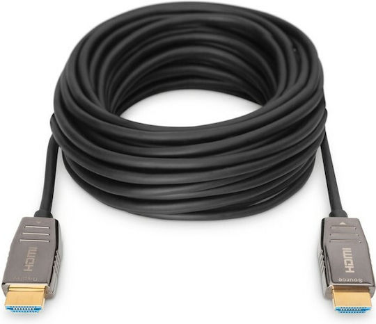 Digitus HDMI 2.1 Cable HDMI male - HDMI male 10m Μαύρο AK-330126-100-S - Image 3
