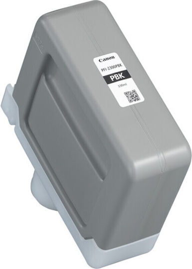 Canon PFI-2300 Γνήσιο Μελάνι Εκτυπωτή InkJet Photo Μαύρο / Μαύρο (5277C001)