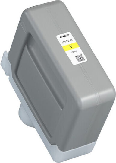 Canon PFI-2300 Γνήσιο Μελάνι Εκτυπωτή InkJet Κίτρινο (5280C001)