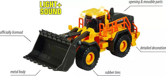 Majorette Μπουλντόζα Volvo Wheel Loader Φορτηγό 1:43 για 3+ Ετών - Image 4