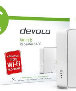 Alternative view of Devolo WiFi 6 Repeater 5400 Mesh WiFi Extender Dual Band (2.4 & 5GHz) 5400Mbps