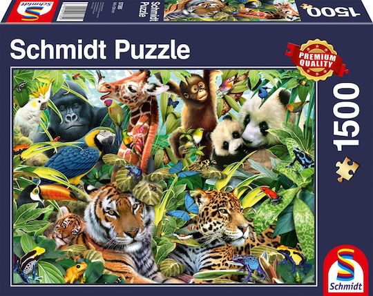 Puzzle Ζώα 2D 1500 Κομμάτια 57385