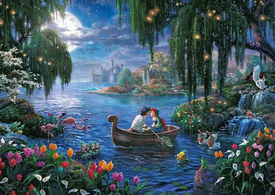 Puzzle The Little Mermaid and Prince Eric 2D 1000 Κομμάτια 57370 - Image 2