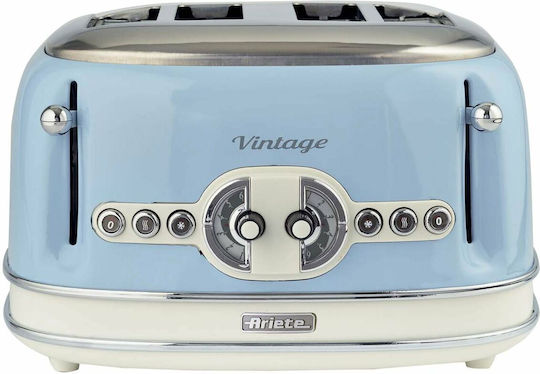 Ariete Vintage 00C015605AR0 Φρυγανιέρα 4 Θέσεων 1600W Μπλε - Image 2