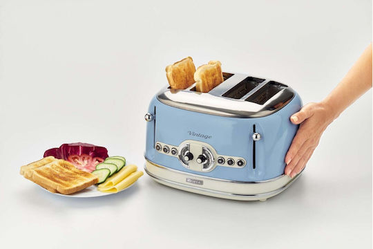 Ariete Vintage 00C015605AR0 Φρυγανιέρα 4 Θέσεων 1600W Μπλε - Image 4