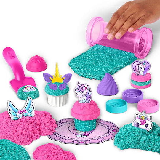 Spin Master Παιχνίδι Κατασκευών με Άμμο Kinetic Sand Unicorn Bake Shoppe για Παιδιά 3+ Ετών 6065201 - Image 3
