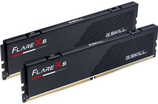 G.Skill Flare X5 DDR5 32GB RAM με 2x16GB Modules και Ταχύτητα 5600 για Desktop F5-5600J3636C16GX2-FX5