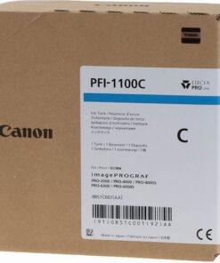 Alternative view of Canon PFI-1100 Γνήσιο Μελάνι Εκτυπωτή InkJet Κυανό (0851C001)