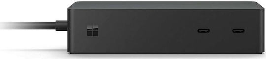 Microsoft Surface Dock 2 USB-C Docking Station με 4K PD Ethernet και συνδεση 2 Οθονών Μαύρο - Image 5