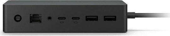 Microsoft Surface Dock 2 USB-C Docking Station με 4K PD Ethernet και συνδεση 2 Οθονών Μαύρο - Image 4