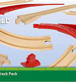 Brio Toys Ράγες Σιδηρόδρομου από Ξύλο για 3+ Ετών 33995