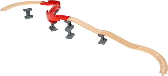 Brio Toys Ράγες Σιδηρόδρομου από Ξύλο για 3+ Ετών 33995 - Image 7