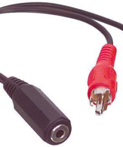 Alternative view of Goobay Μετατροπέας 3.5mm / RCA female σε 3.5mm / RCA male 1τμχ 50092
