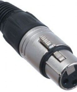 Alternative view of Goobay Βύσμα XLR female 3pin Μαύρο 11755