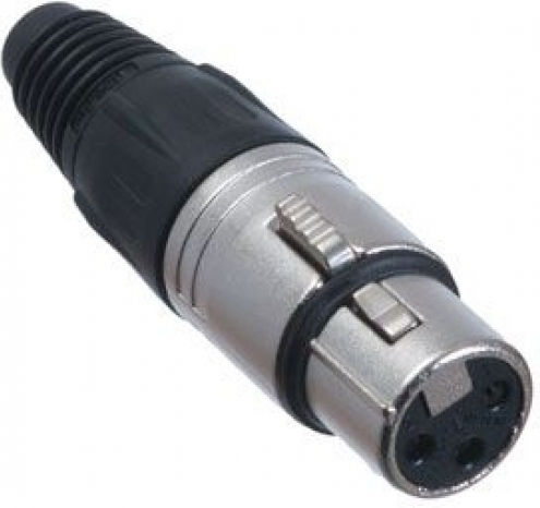 Goobay Βύσμα XLR female 3pin Μαύρο 11755 - Image 2