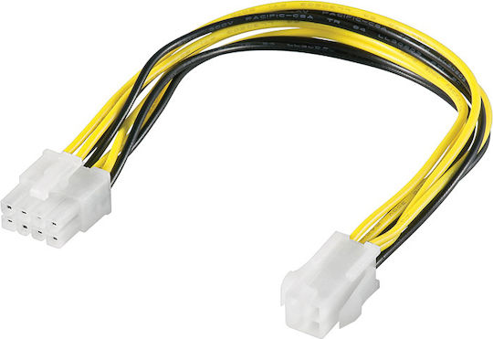 Goobay 4-Pin EPS - 8-Pin PCIe Cable 0.2m Πολύχρωμο 51358