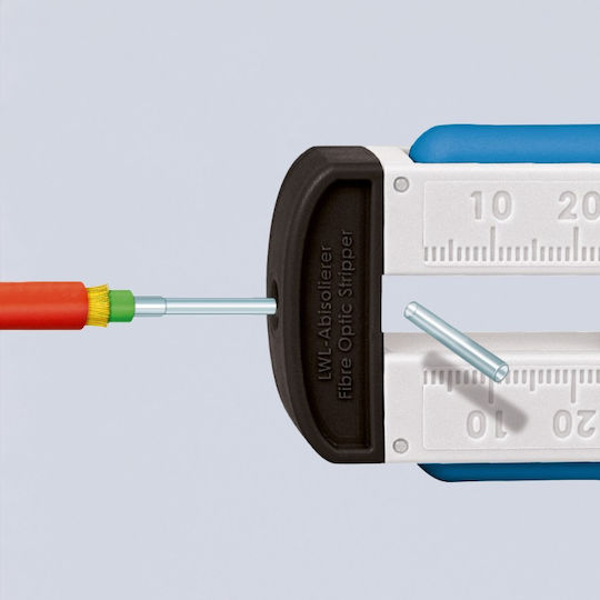 Knipex Πένσα Απογύμνωσης Οπτικών Ινών με Μήκος 190mm 12 85 110 SB - Image 2