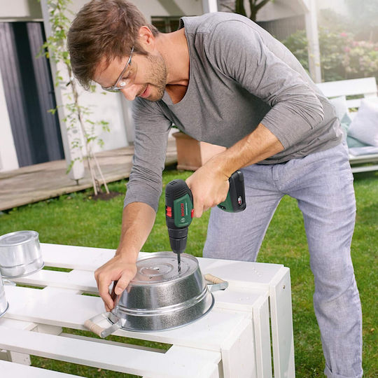 Bosch UniversalDrill Κρουστικό Δραπανοκατσάβιδο Μπαταρίας 18V 2x1.5Ah 06039D4002 - Image 9