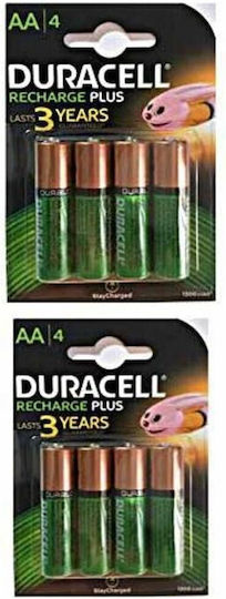 Duracell Επαναφορτιζόμενες Μπαταρίες AA Ni-MH 1300mAh 4τμχ - Image 6