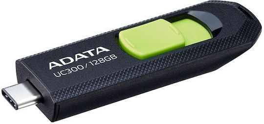 Adata UC300 128GB USB 3.2 Stick με σύνδεση USB-C Μαύρο - Image 4