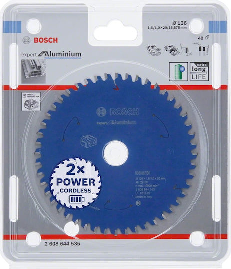 Bosch Δίσκος Κοπής Ξύλου 136mm 2608644535 - Image 2