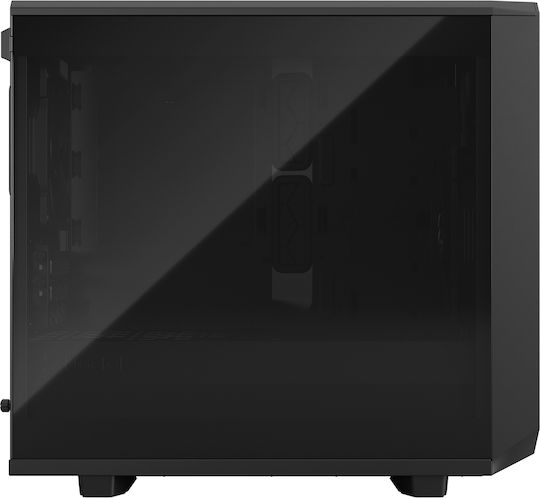 Fractal Design Meshify 2 Nano Gaming Mini Tower Κουτί Υπολογιστή με Πλαϊνό Παράθυρο Μαύρο - Image 3