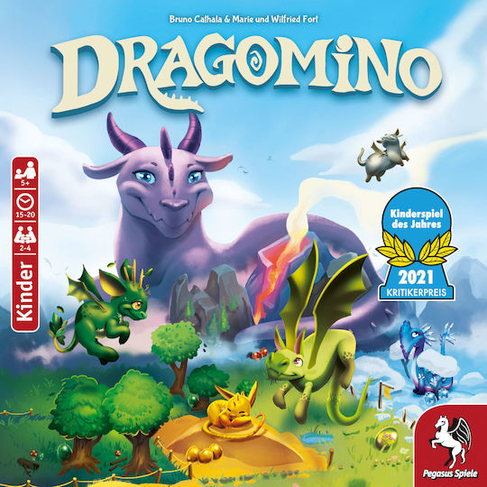 Επιτραπέζιο Παιχνίδι Dragomino για 2-4 Παίκτες 5+ Ετών 57111G (EN) Pegasus Spiele - Image 2