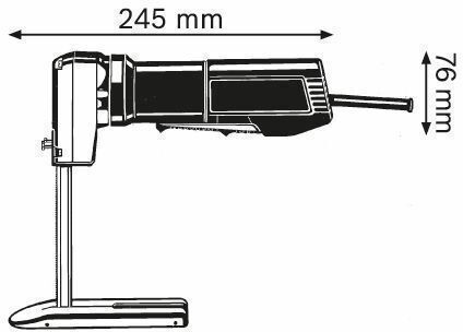 Bosch GSG 300 Σέγα 350W 0601575103 - Image 3