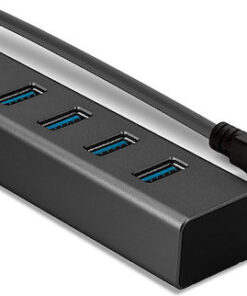 Alternative view of Lindy 43324 USB 3.2 Hub 4 Θυρών με σύνδεση USB-A (43324)