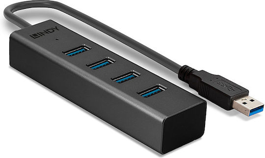 Lindy 43324 USB 3.2 Hub 4 Θυρών με σύνδεση USB-A (43324) - Image 2