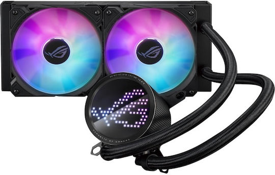 Asus ROG Ryuo III 240 ARGB Υδρόψυξη Επεξεργαστή Διπλού Ανεμιστήρα 120mm για Socket AM4/AM5/1700/1200/115x