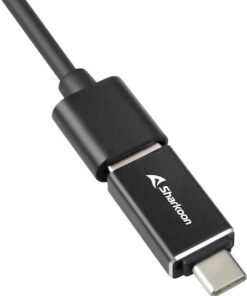 Alternative view of Sharkoon USB 3.2 Hub 4 Θυρών με σύνδεση USB-A / USB-C