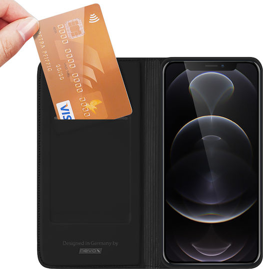 Nevox Vario Book Δερματίνης Μαύρο (iPhone 14 Pro) 2103 - Image 2