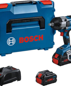 Alternative view of Bosch GDS 18V-1000 Brushless Μπουλονόκλειδο Μπαταρίας 18V 2x5.5Ah με Υποδοχή 1/2"