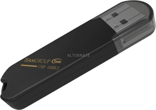 TeamGroup C183 64GB USB 3.1 Stick Μαύρο - Image 4