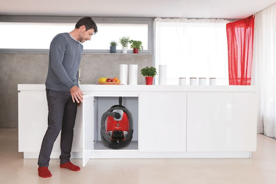 Hoover HE310HM 011 Ηλεκτρική Σκούπα 850W με Σακούλα 3.5lt Κόκκινη - Image 9