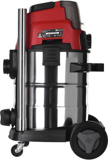 Einhell Tevc 36/25 Li Ssolo Επαναφορτιζόμενη Σκούπα Υγρών / Στερεών Χωρίς Φορτιστή και Μπαταρία με Ανοξείδωτο Κάδο 25lt - Image 7