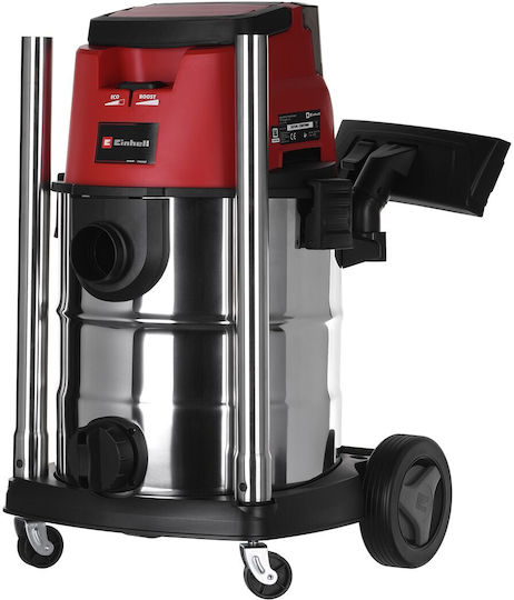 Einhell Tevc 36/25 Li Ssolo Επαναφορτιζόμενη Σκούπα Υγρών / Στερεών Χωρίς Φορτιστή και Μπαταρία με Ανοξείδωτο Κάδο 25lt - Image 4