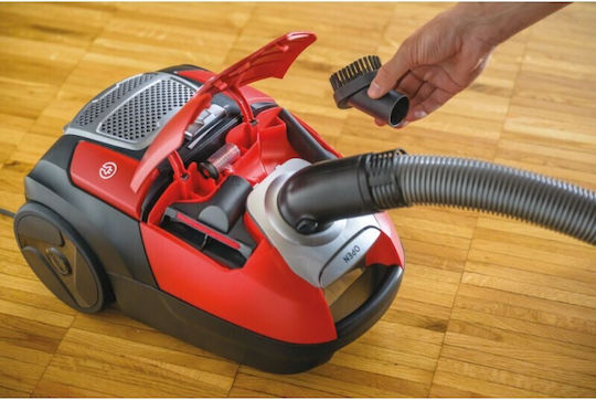 Hoover H-Energy 500 HE510HM 011 Ηλεκτρική Σκούπα 700W με Σακούλα 3.5lt Κόκκινη - Image 4