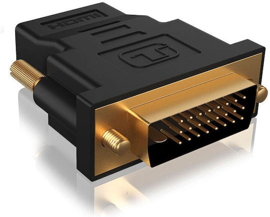 Icy Box IB-AC552 Μετατροπέας DVI-D male σε HDMI female 1τμχ - Image 2