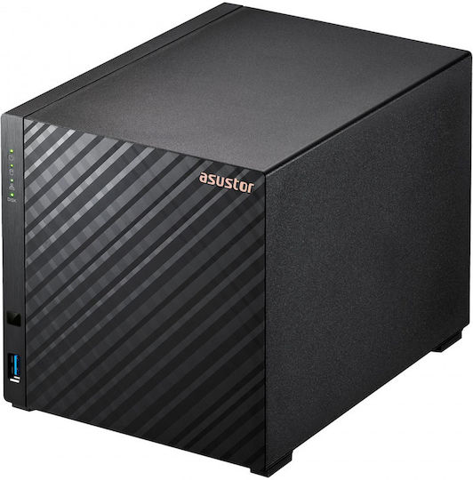 Asustor Lockerstor 4 Gen2 (AS6704T) NAS Tower με 4 θέσεις για HDD/M.2/SSD και 2 θύρες Ethernet - Image 3