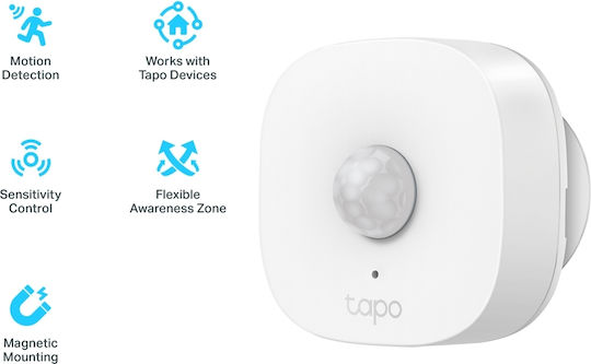 TP-LINK Tapo T100 v1 Ασύρματος RF Αισθητήρας Κίνησης Υπερύθρων 120° Εμβέλειας 7m - Image 3