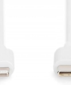 Alternative view of Digitus USB 2.0 Cable USB-C male - Lightning Λευκό 2m (DB-600109-020-W)