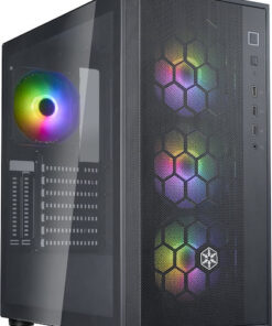 Silverstone Fara R1 V2 Gaming Midi Tower Κουτί Υπολογιστή με Πλαϊνό Παράθυρο Μαύρο